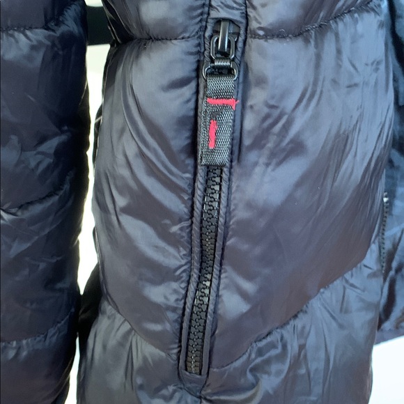 ZeroXposur Black Puffer Jacket with Tan Faux Fur Hood - Picture 3 of 12